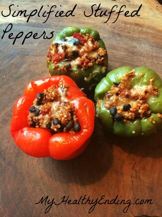 Vegetarian Stuffed Peppers [Recipe] | Mairead Callahan, RDN, CPT | Improving Health blog by CareATC, Inc.