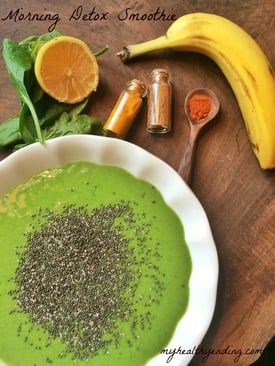 Morning Detox Smoothie [Recipe] | Mairead Callahan, RDN, CPT | Improving Health blog by CareATC, Inc.