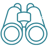 teal binocular icon