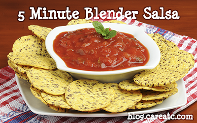 Salsa Makes a Healthy Condiment Substitute [Recipe] | Marla Richards, MS, RD, LD | Improving Health blog